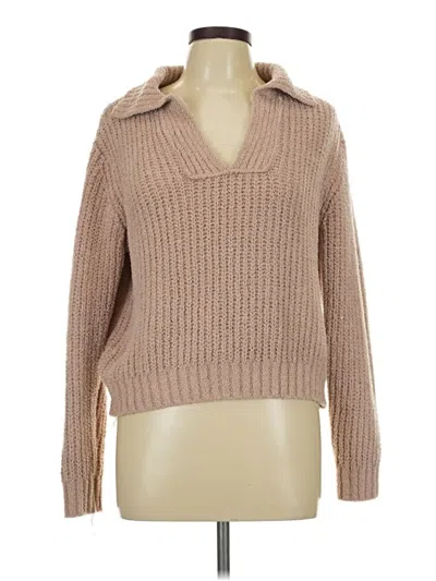 Pre-owned Sincerely Jules Pullover Sweater In Tan