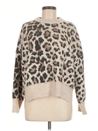 Pre-owned Sincerely Jules Pullover Sweater In Tan