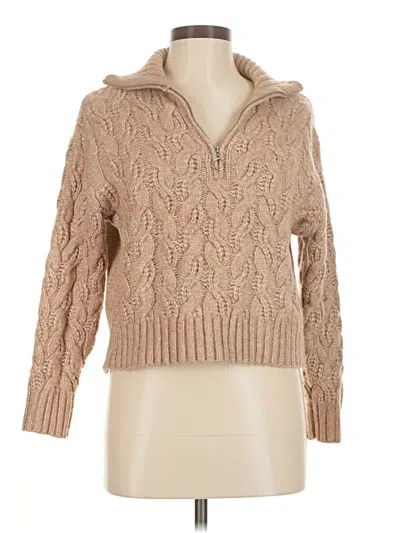 Pre-owned Sincerely Jules Pullover Sweater In Tan