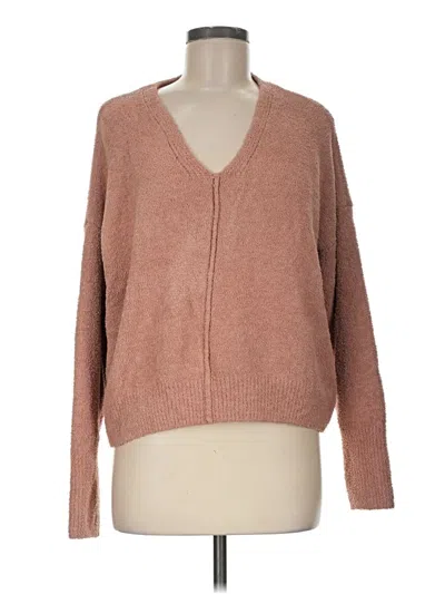 Pre-owned Sincerely Jules Pullover Sweater In Tan
