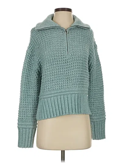 Pre-owned Sincerely Jules Pullover Sweater In Teal