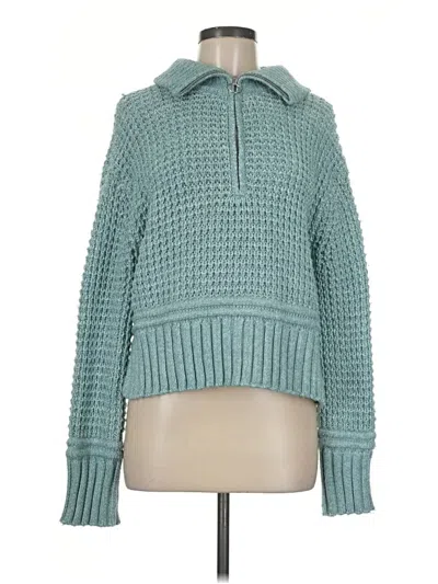 Pre-owned Sincerely Jules Pullover Sweater In Teal