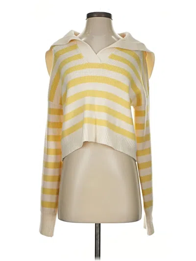 Pre-owned Sincerely Jules Pullover Sweater In Yellow