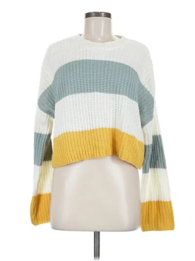 Pre-owned Sincerely Jules Pullover Sweater In Yellow