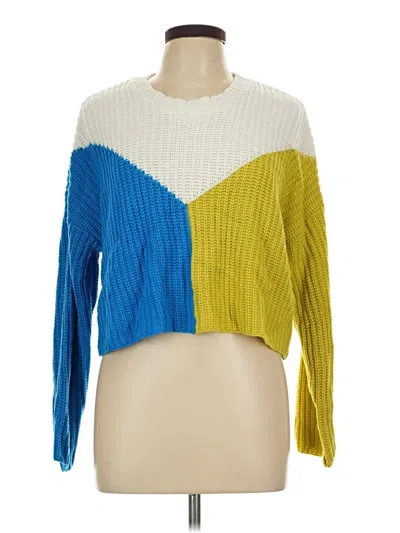 Pre-owned Sincerely Jules Pullover Sweater In Yellow
