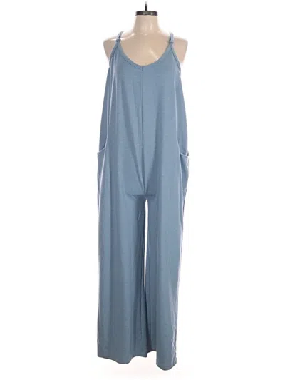Pre-owned Sincerely Jules Romper In Blue