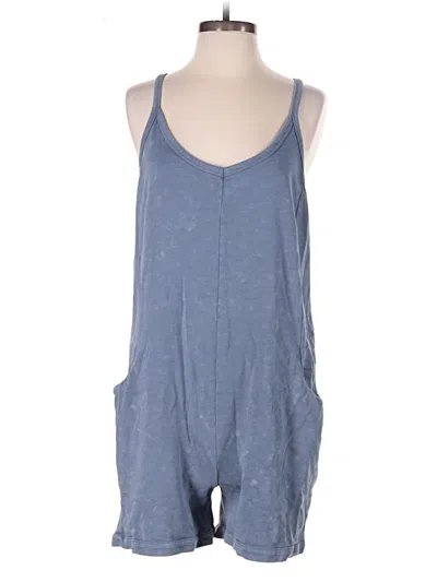 Pre-owned Sincerely Jules Romper In Blue