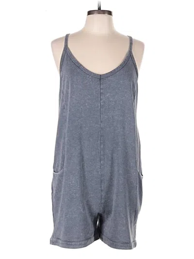 Pre-owned Sincerely Jules Romper In Gray