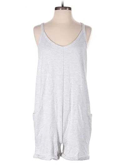 Pre-owned Sincerely Jules Romper In Gray
