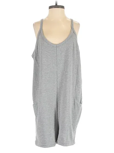 Pre-owned Sincerely Jules Romper In Gray