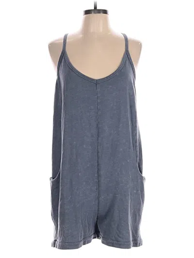 Pre-owned Sincerely Jules Romper In Gray