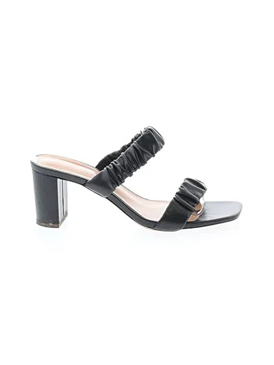 Pre-owned Sincerely Jules Sandals In Black