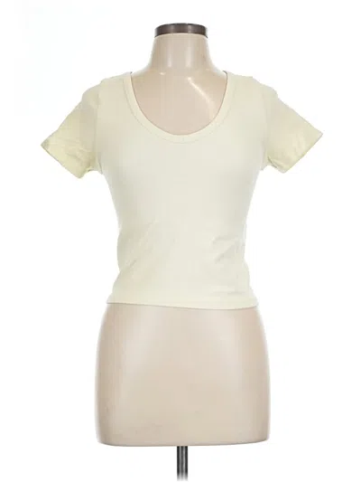 Pre-owned Sincerely Jules Short Sleeve T-shirt In Ivory