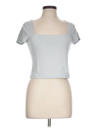 Pre-owned Sincerely Jules Short Sleeve T-shirt In Silver
