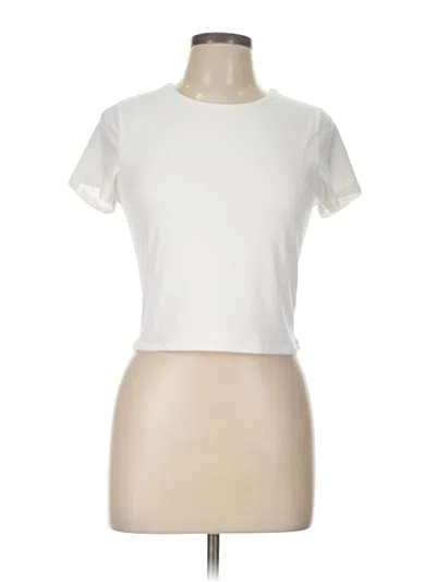 Pre-owned Sincerely Jules Short Sleeve T-shirt In White