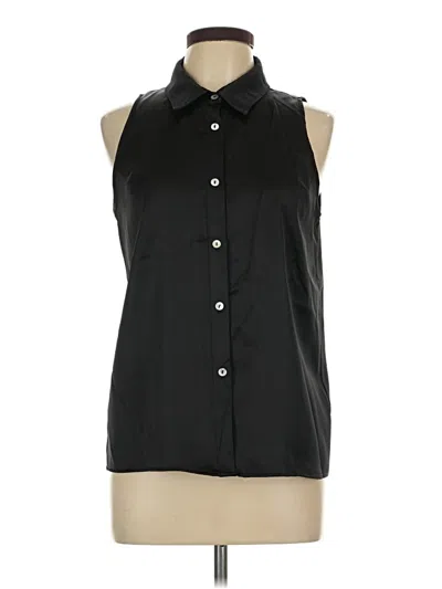 Pre-owned Sincerely Jules Sleeveless Blouse In Black