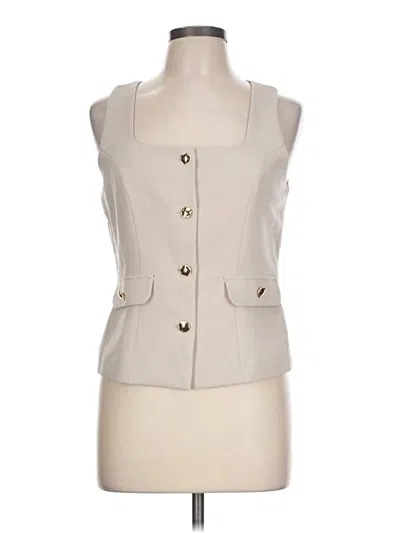 Pre-owned Sincerely Jules Sleeveless Blouse In Ivory
