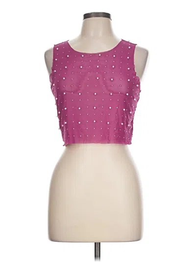 Pre-owned Sincerely Jules Sleeveless Blouse In Pink