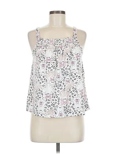 Pre-owned Sincerely Jules Sleeveless Blouse In White