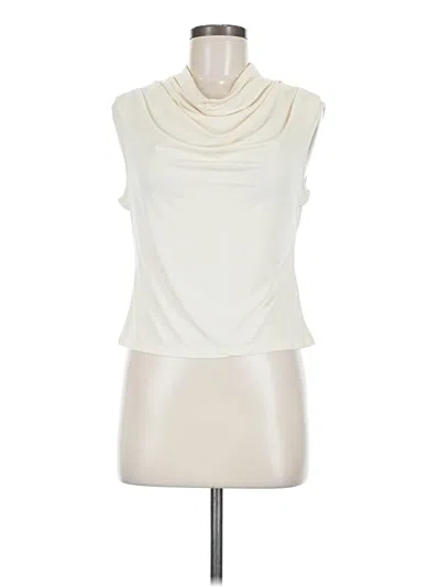 Pre-owned Sincerely Jules Sleeveless Blouse In White