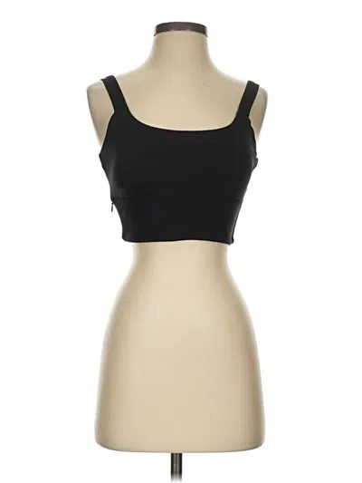 Pre-owned Sincerely Jules Sleeveless Top Black Sweetheart Neckline Tops