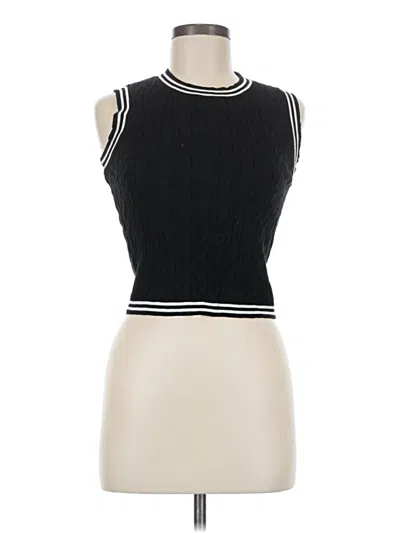 Pre-owned Sincerely Jules Sleeveless T-shirt In Black