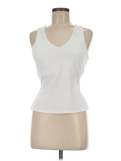 Pre-owned Sincerely Jules Sleeveless T-shirt In White