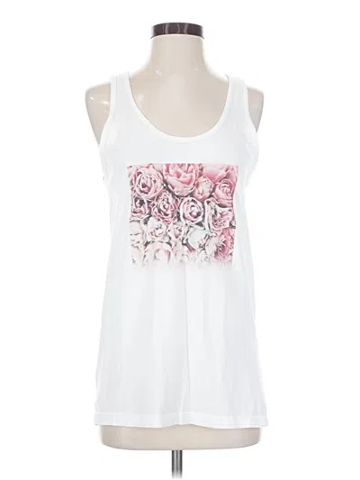 Pre-owned Sincerely Jules Sleeveless T-shirt In White