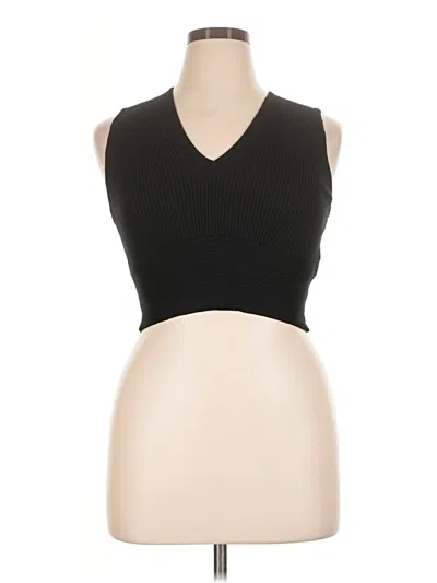 Pre-owned Sincerely Jules Sports Bra In Black