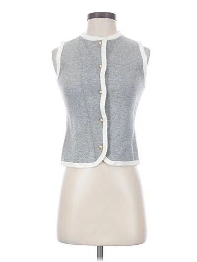 Pre-owned Sincerely Jules Sweater Vest In Gray
