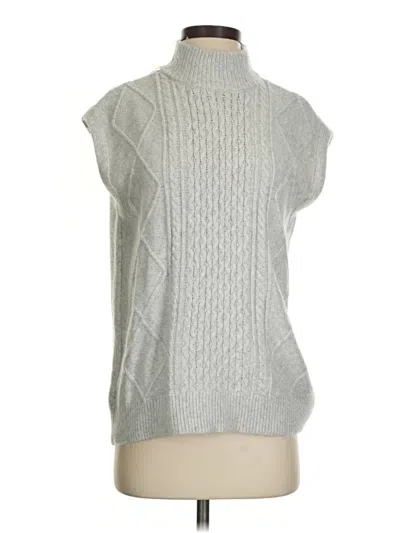 Pre-owned Sincerely Jules Sweater Vest In Silver