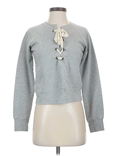 Pre-owned Sincerely Jules Sweatshirt In Gray