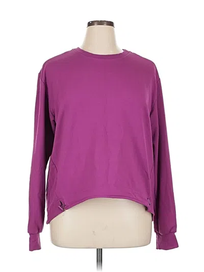 Pre-owned Sincerely Jules Sweatshirt In Purple