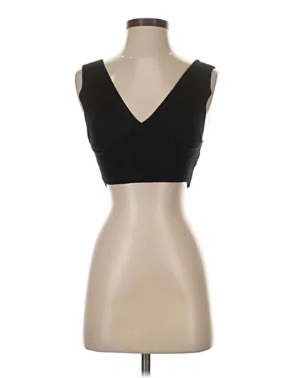 Pre-owned Sincerely Jules Tank Top Black Strapless Neckline Tops