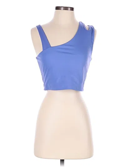Pre-owned Sincerely Jules Tank Top Blue Strapless Neckline Tops