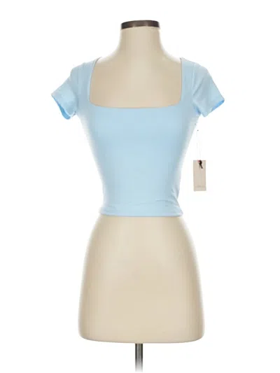 Sincerely Jules Tank Top Blue Sweetheart Neckline Tops