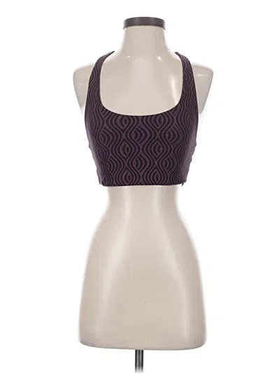 Pre-owned Sincerely Jules Tank Top Purple Halter Neckline Tops