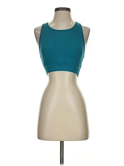 Pre-owned Sincerely Jules Tank Top Teal Strapless Neckline Tops