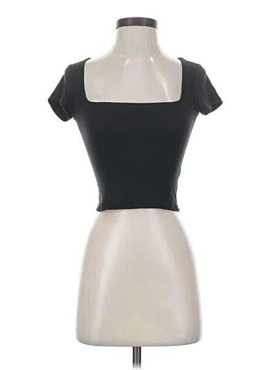Pre-owned Sincerely Jules Tube Top Black Square Neckline Tops