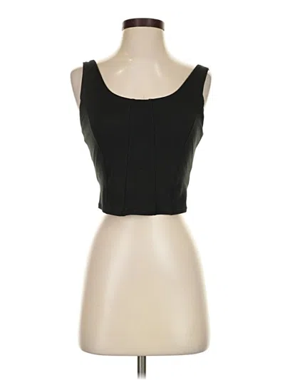 Pre-owned Sincerely Jules Tube Top Black Strapless Neckline Tops