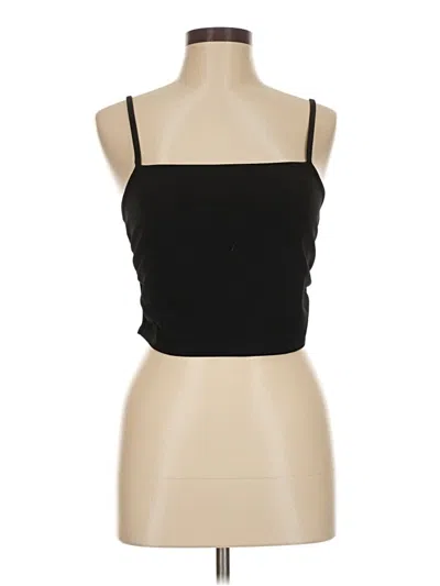Pre-owned Sincerely Jules Tube Top Black Strapless Neckline Tops