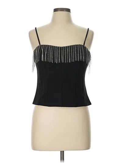 Pre-owned Sincerely Jules Tube Top Black Strapless Neckline Tops