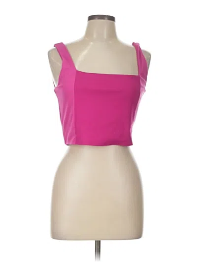 Pre-owned Sincerely Jules Tube Top Pink Strapless Neckline Tops