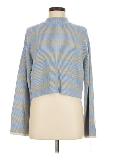 Pre-owned Sincerely Jules Turtleneck Sweater In Blue