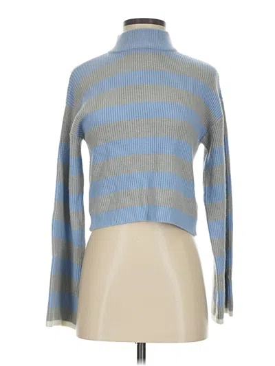 Pre-owned Sincerely Jules Turtleneck Sweater In Blue