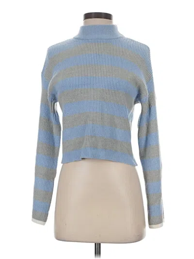 Pre-owned Sincerely Jules Turtleneck Sweater In Blue