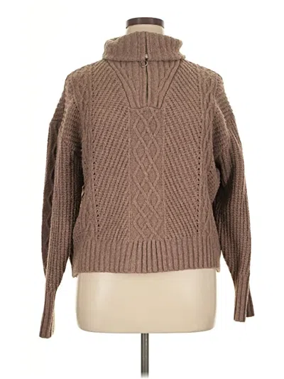 Pre-owned Sincerely Jules Turtleneck Sweater In Brown