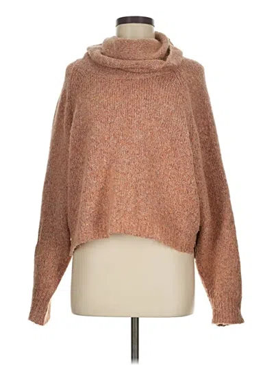 Pre-owned Sincerely Jules Turtleneck Sweater In Brown