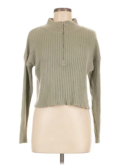 Pre-owned Sincerely Jules Turtleneck Sweater In Green
