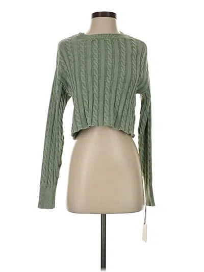 Sincerely Jules Turtleneck Sweater In Green